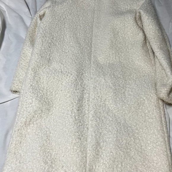 White Sherpa Coat - Picture 3 of 8